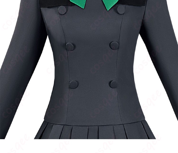 コスプレ衣装の衣襟装飾細部。日奈森あむの衣装の細かいディテール