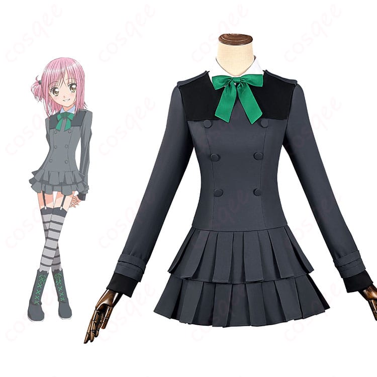 商品正面とキャラクター日奈森あむのコスプレ衣装が一緒に写った画像