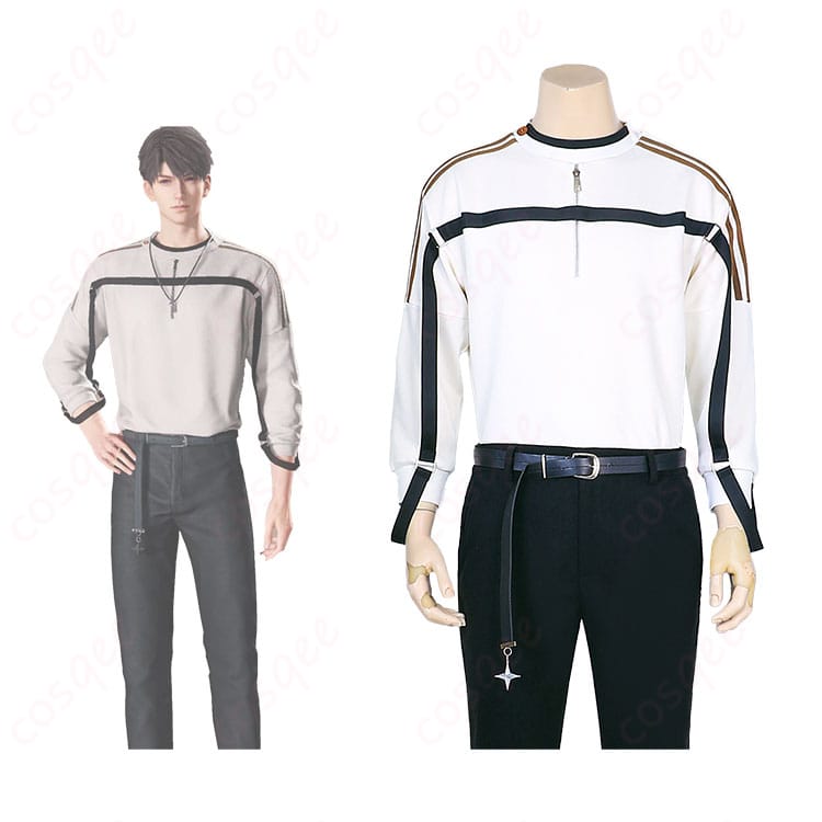 恋と深空 マヒル くつろぎ コスプレ衣装とキャラクターの組み合わせイメージ。高還元度デザインでリアルな再現。