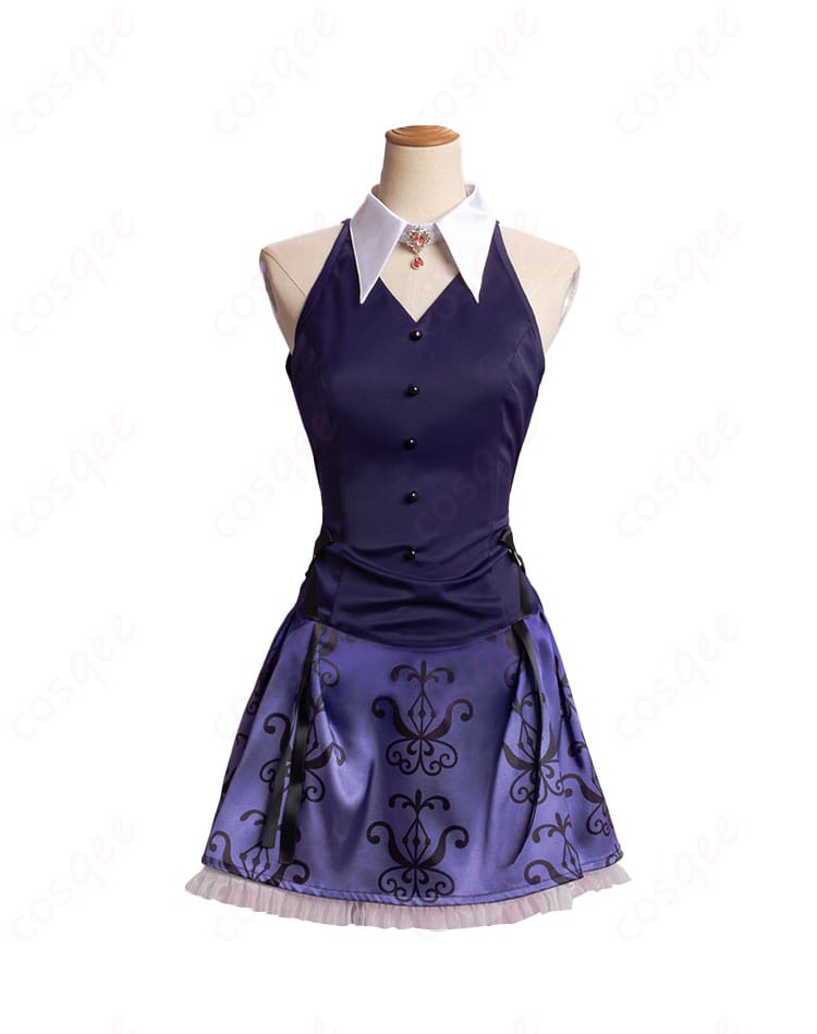 コードギアス C.C. コスプレ衣装 正面画像 - 高品質な仕立てで細部まで再現されたワンピース。
