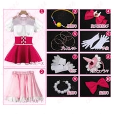 朝日奈みらい キュアミラクルの華やかコスプレ衣装 リボン映えで写真が可愛く決まる - 7枚目の画像（サムネイル）