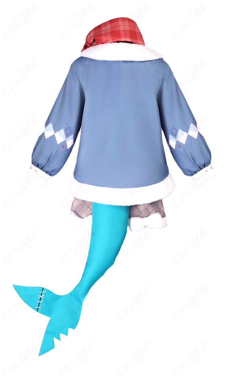 商品背面のコスプレ衣装。背中のデザインや装飾がしっかりと表現されています。