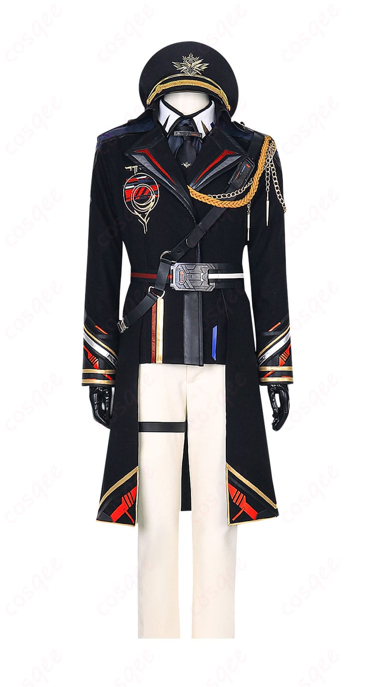 商品正面図。『恋と深空』プレイヤーのコスプレ衣装『雲頂の秘密』。精密に再現された衣装、全体的なデザインが美しい。