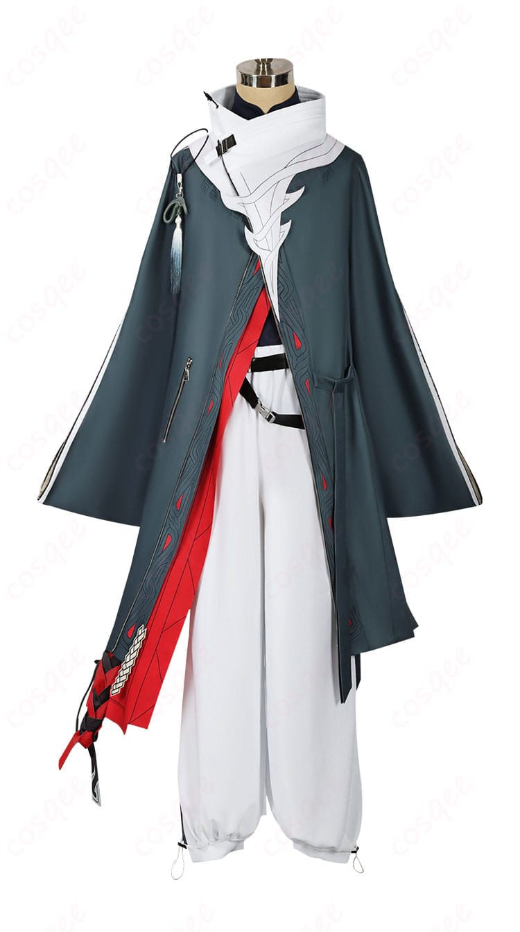 「アークナイツ ユウ コスプレ衣装の正面画像。詳細なデザインと高い再現度が特徴。ユウの衣装を完全再現。」