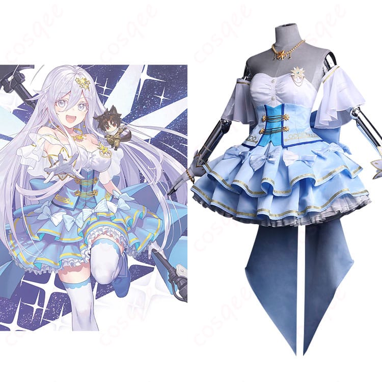 86 ヴラディレーナ・ミリーゼ コスプレ衣装 正面とキャラクターのビジュアル合成画像 高品質再現 コスプレ通販