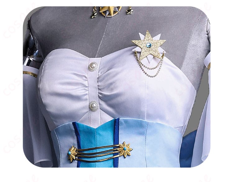 86 ヴラディレーナ・ミリーゼ コスプレ衣装 胸前装飾細部 高精度のデザインと刺繍