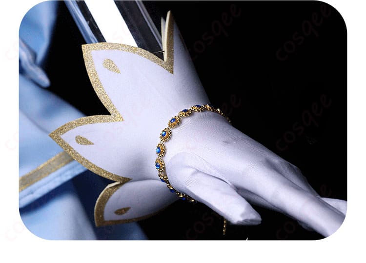 86 ヴラディレーナ・ミリーゼ コスプレ衣装 手袋の装飾細部 高級感溢れるデザイン