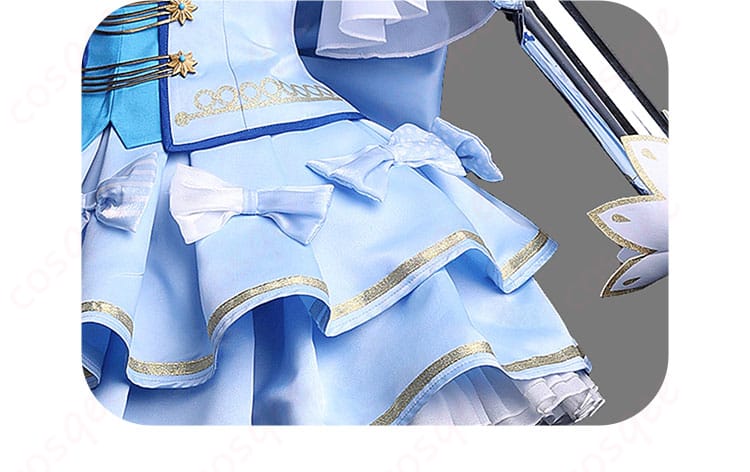 86 ヴラディレーナ・ミリーゼ コスプレ衣装 スカートのディテール 高品質な仕上がり