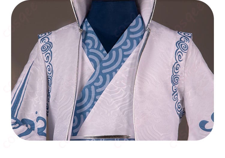 ナタ2 敖丙 コスプレ衣装 衣服の門襟装飾 細部までこだわった刺繍と装飾。