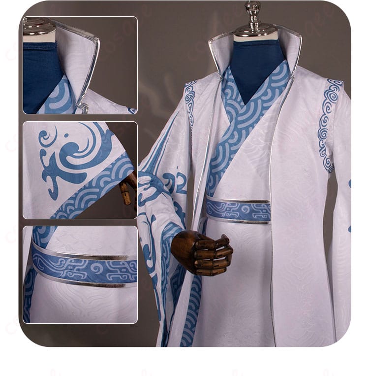 ナタ2 龍の三太子 敖丙 コスプレ衣装 装飾詳細 鮮やかな色使いと精密なデザイン。