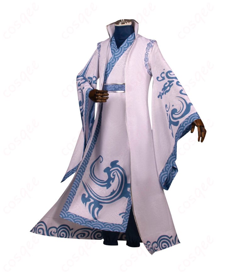 ナタ2 龍の三太子 敖丙 コスプレ衣装 側面図 角や衣装のディテールが美しく再現されています。