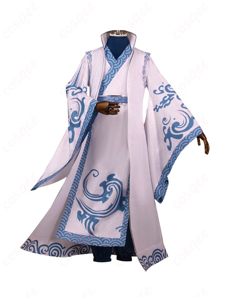 ナタ2 龍の三太子 敖丙 コスプレ衣装 正面図 高品質で忠実再現されたデザイン。