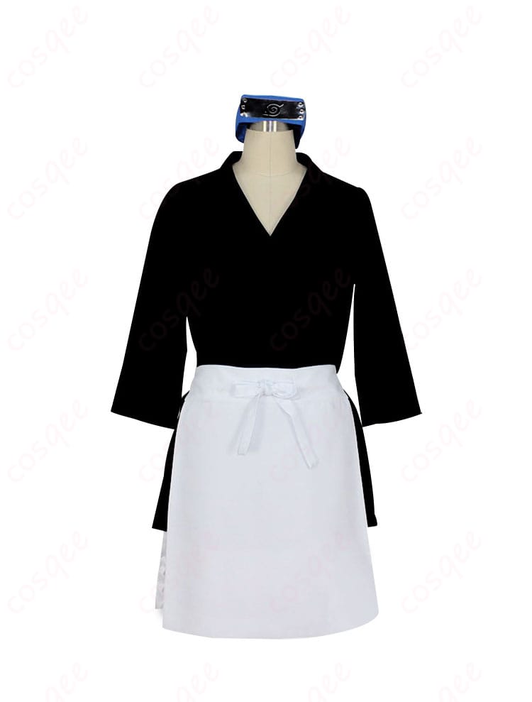 商品正面図 - NARUTO -ナルト- の「のはらリン」コスプレ衣装の正面から見た画像。高品質素材使用。