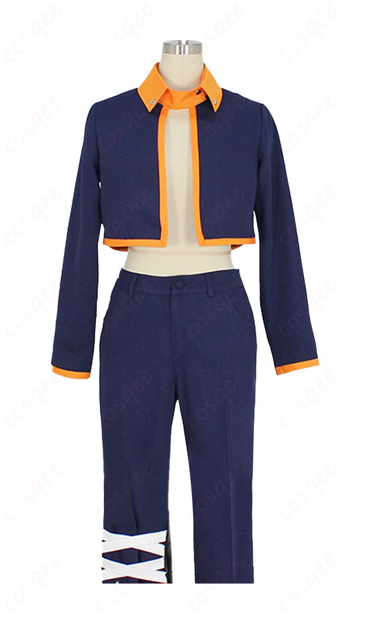 NARUTO うちはオビト コスプレ衣装の正面画像。高精度再現の衣装が特徴。