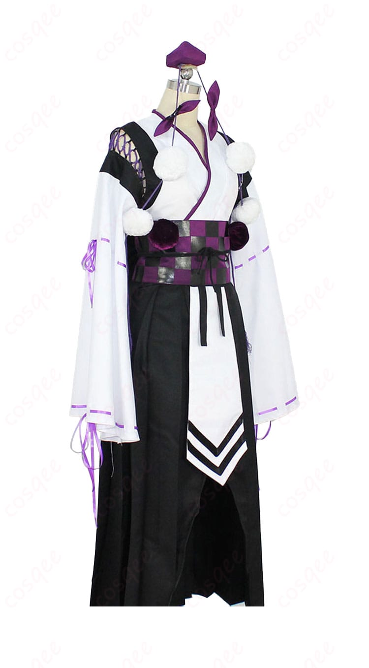 東方Project 姫海棠はたて コスプレ衣装 右側面画像 服装ディテール コスプレ衣装通販