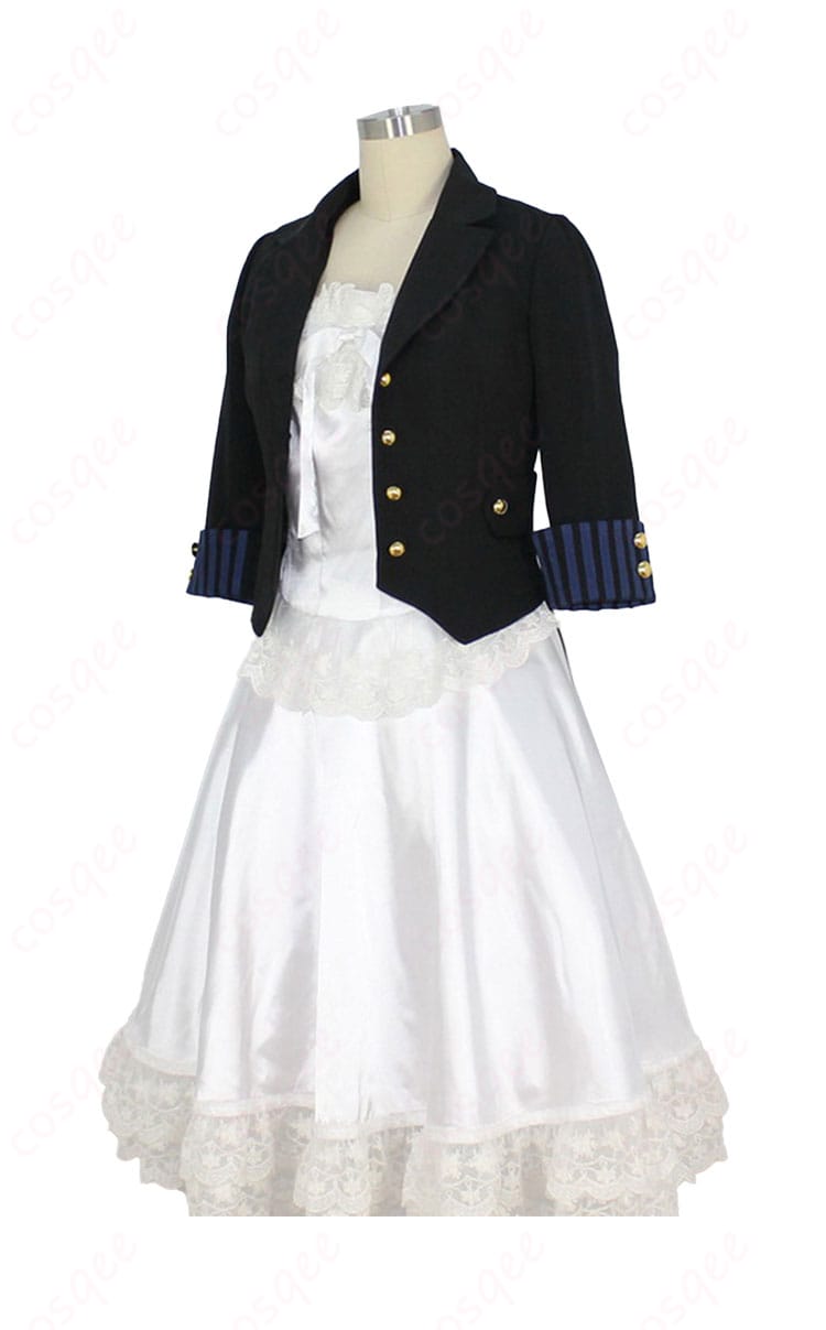 黒執事 エリザベス・ミッドフォード コスプレ衣装 左側画像 角度を変えた美しいシルエット