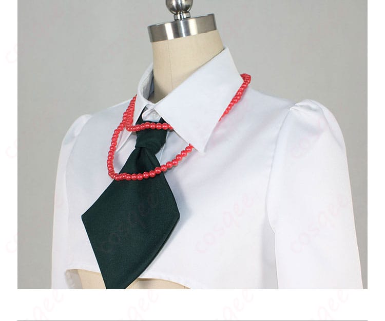 Rche(傲慢ちゃん)コスプレ衣装 服装领带装饰细节、完璧なデザインが際立つ、ゲームのキャラクターを忠実に再現。