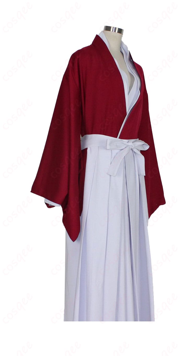 るろうに剣心 緋村剣心 コスプレ衣装 商品右側画像。衣装のデザインと細部がしっかりと再現されています。