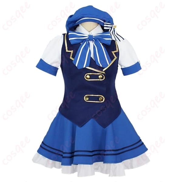 ごちうさの香風智乃になりきる清楚メイド衣装 可憐シルエットで写真映え抜群