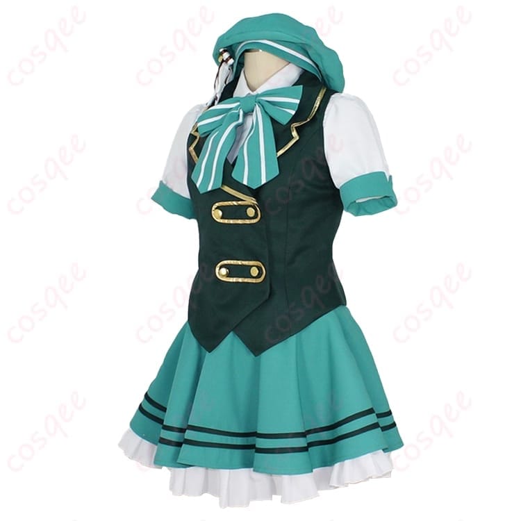 ごちうさ 宇治松千夜の和風メイドコスプレ｜上品ガーリーで写真映えする着やすさ - 2枚目の画像