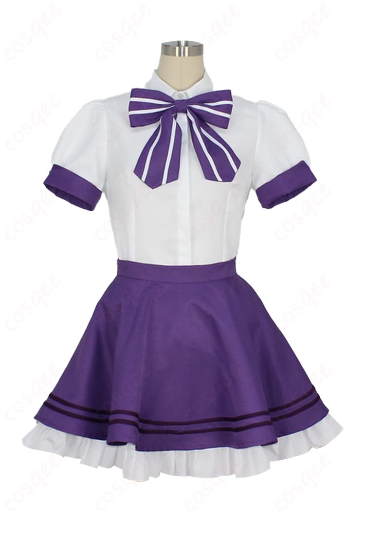 リゼ メイド服 コスプレ衣装の背面画像。細部にわたるディテールが特徴、キャラクターにぴったりなデザイン。