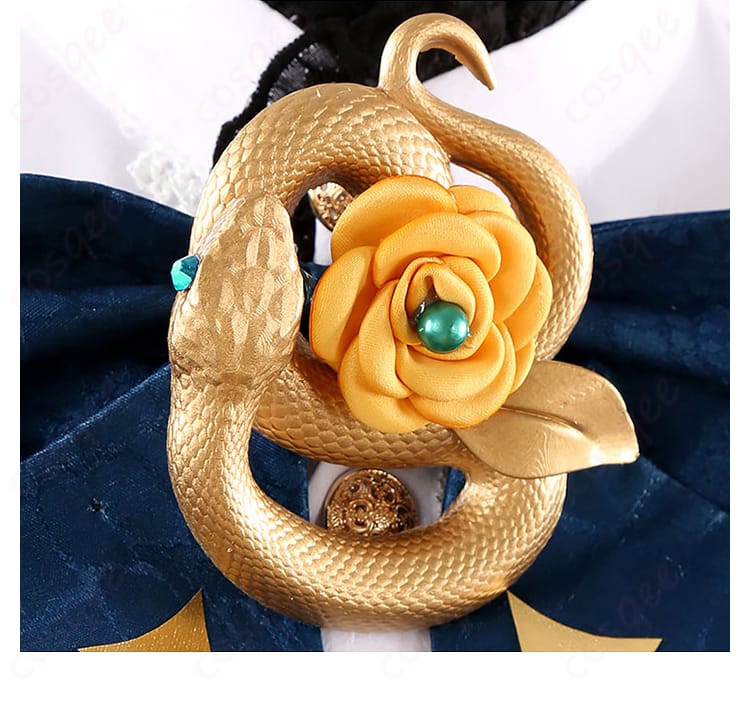 あんスタのキャラクター衣装、首飾りの装飾。華やかなデザインが魅力。コスプレ衣装、日々樹渉