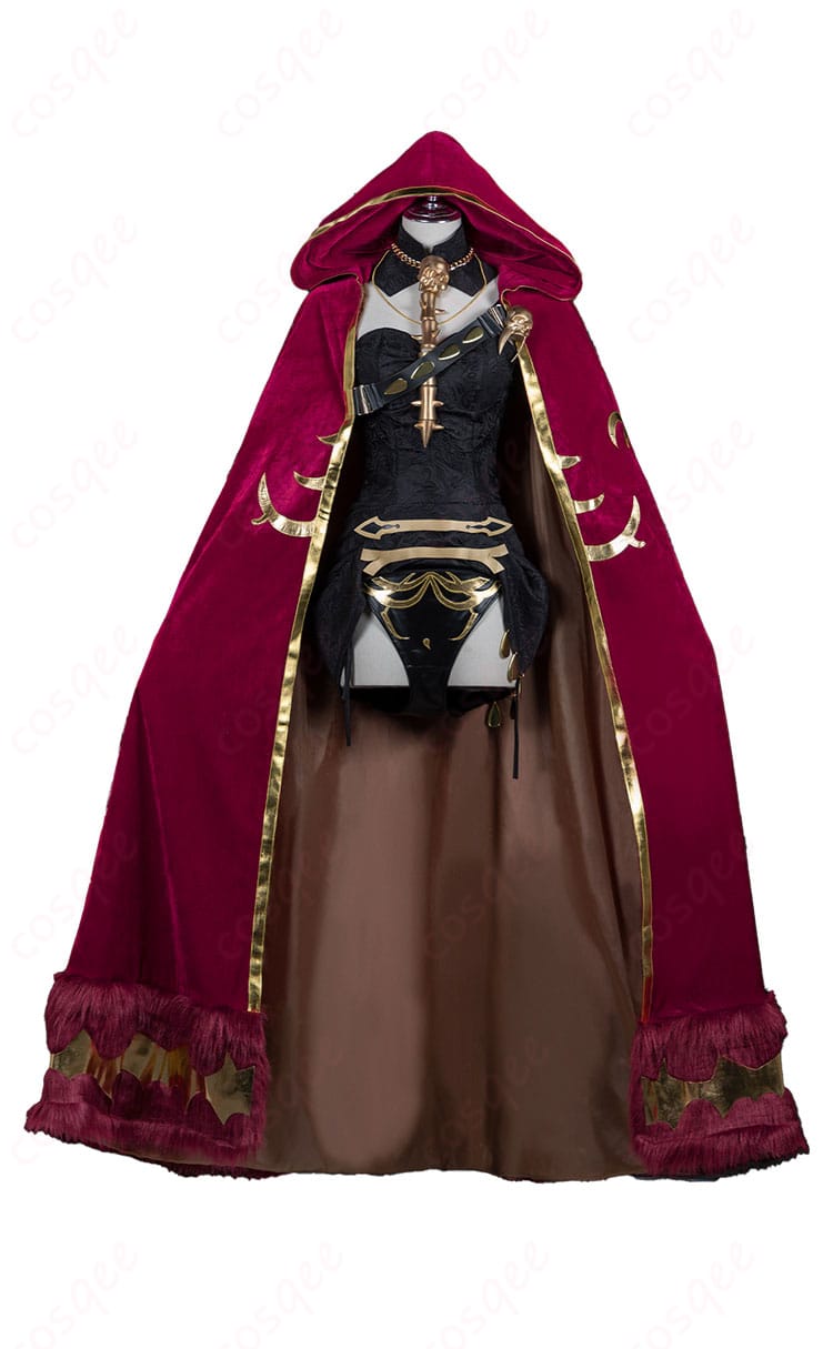 Fate/Grand Order ランサー(エレシュキガル) コスプレ衣装 正面の詳細。衣装の美しいディテールをチェック!