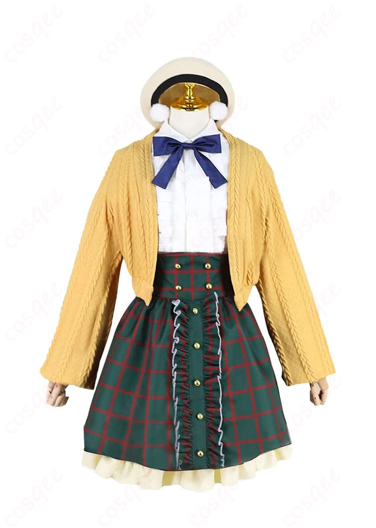 商品正面のコスプレ衣装。しぐれういの新衣装(私服)の美しい仕上がりが確認できます。