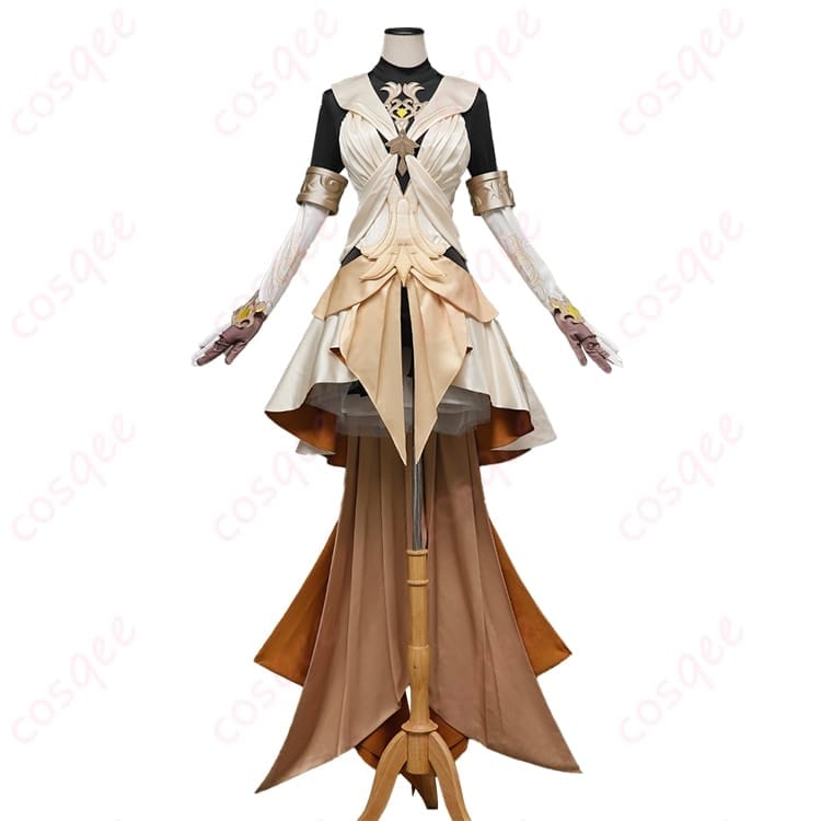 崩壊：スターレイル アグライアの女神風コスプレ衣装で、煌めきと品のある存在感を纏う - 1枚目の画像