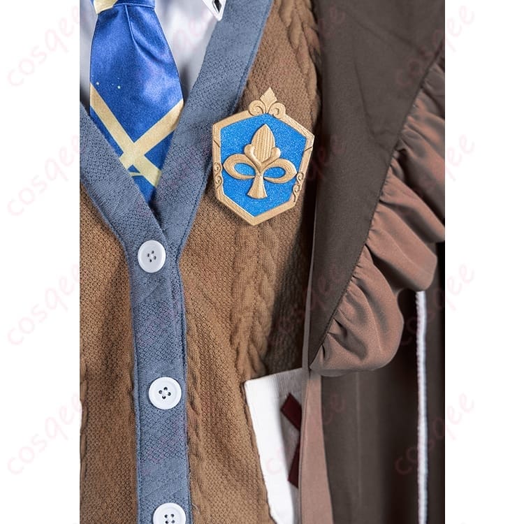 無期迷途 リン コスプレ衣装 ダークエレガントな重ね着で写真映えしやすい設計 - 4枚目の画像