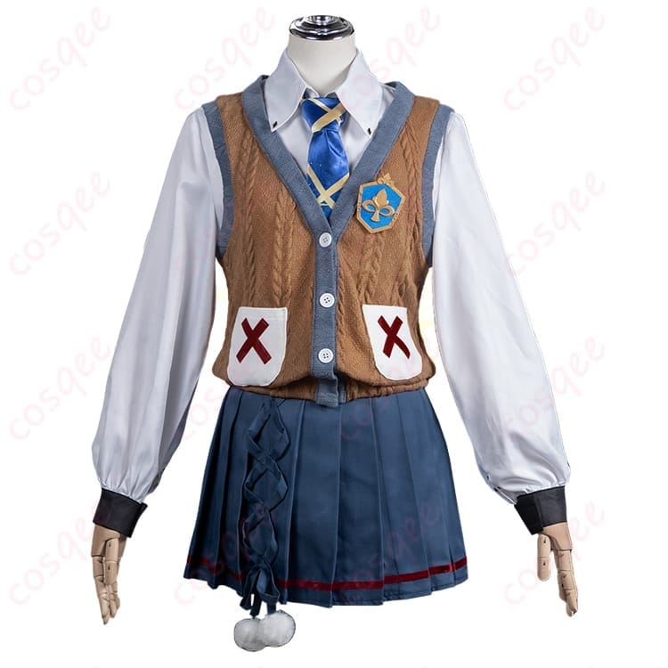 無期迷途 リン コスプレ衣装 ダークエレガントな重ね着で写真映えしやすい設計 - 3枚目の画像