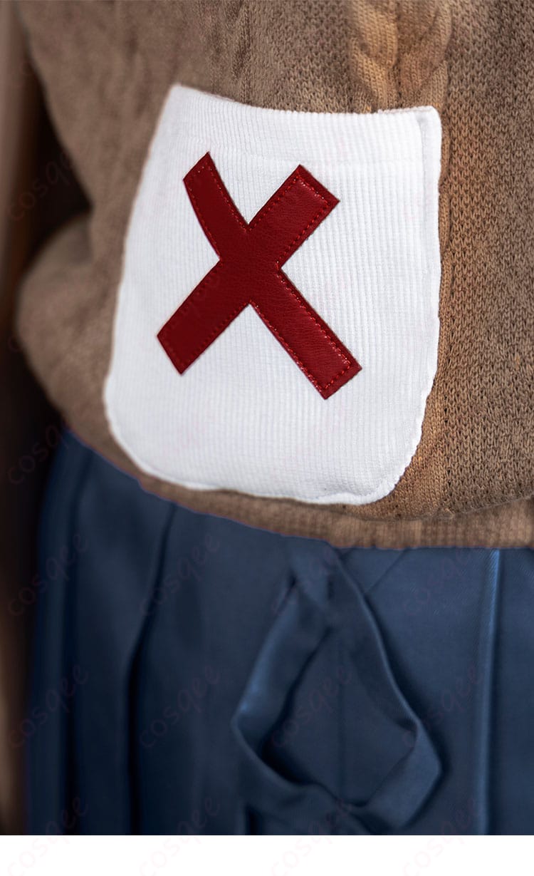 無期迷途 リン コスプレ衣装 衣袋装飾細部画像。衣袋のデザインと装飾の細部に焦点を当てた画像。