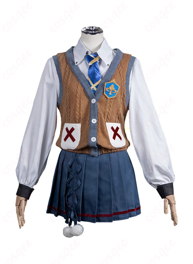 無期迷途 リン コスプレ衣装 装飾細部画像。服装の細かい装飾や刺繍、デザインに注目。