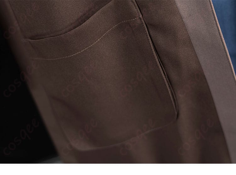 無期迷途 リン コスプレ衣装 外套の衣袋細部画像。外套のディテールと収納部分のデザインを強調。