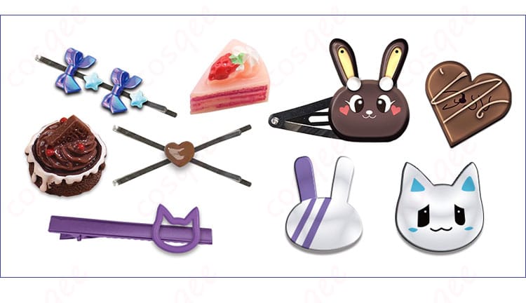 無期迷途 リン コスプレ衣装 ヘアアクセサリーと腰飾りの細部画像。デザインの美しさと精密な作り。