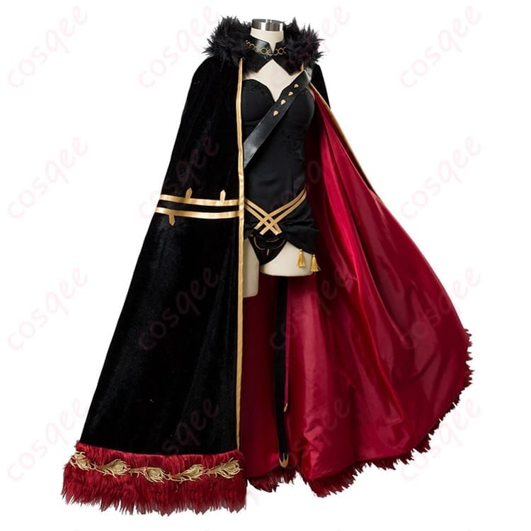 FGO エレシュキガル 冥界のメリークリスマス衣装 ダークエレガントに映える一着 - 2枚目の画像