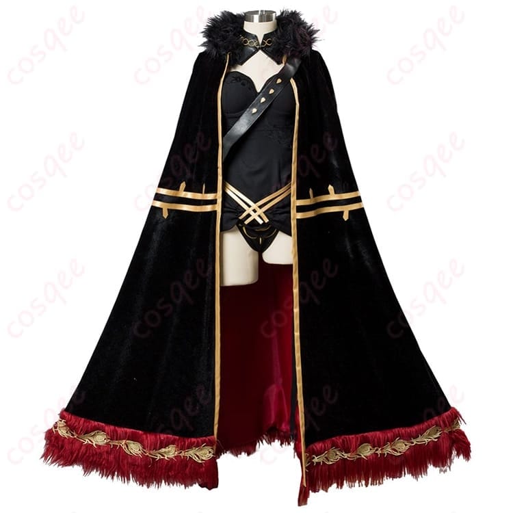 FGO エレシュキガル 冥界のメリークリスマス衣装 ダークエレガントに映える一着 - 1枚目の画像