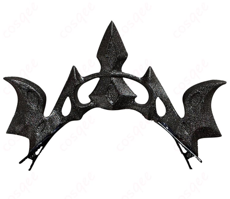 ヘッドアクセサリー装飾の細部画像 – 目を引くヘッドアクセサリーのデザインとディテール。