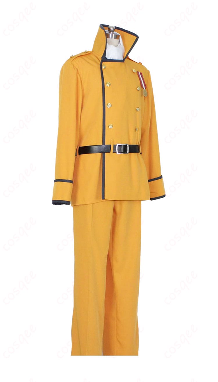 商品右側からの視点。オレスキーのコスプレ衣装の右側の装飾や形を確認できます。