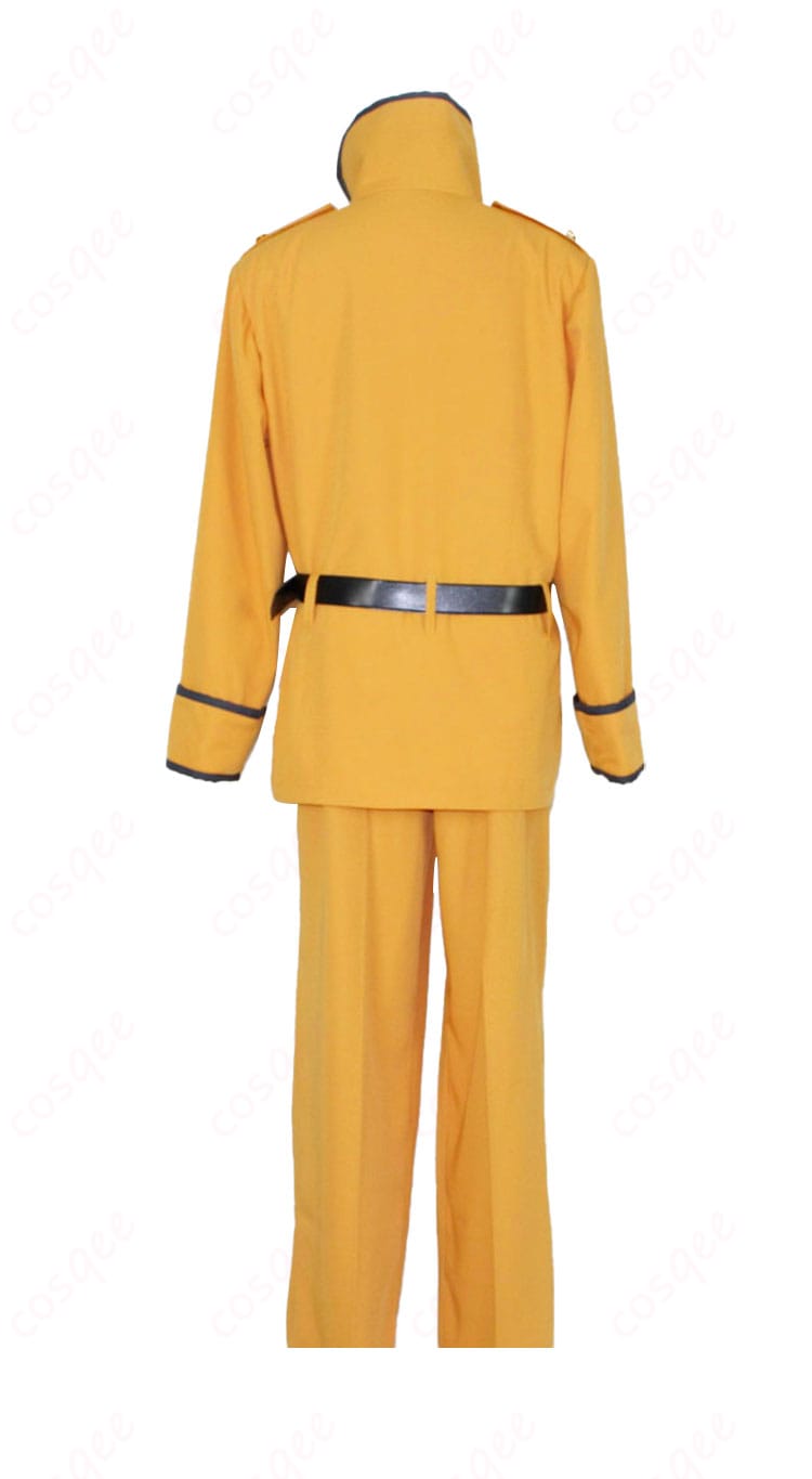 商品背面図。オレスキーのコスプレ衣装の背面のデザインと仕上がりを確認。