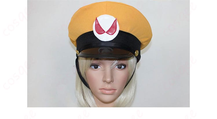 帽子装飾の詳細。オレスキーの帽子の特徴的なデザインと装飾が見える写真。