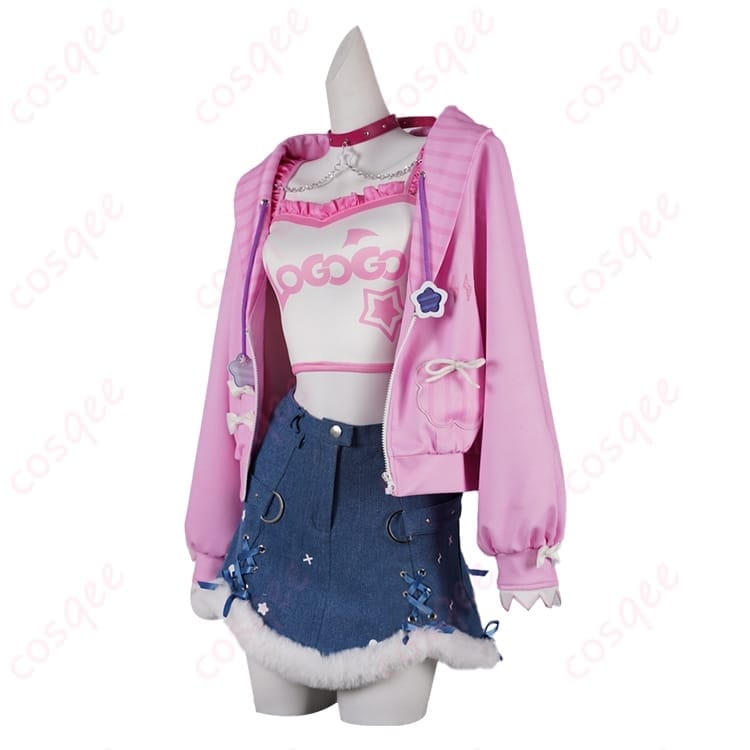 ホロライブ モココ・アビスガード 新衣装コスプレ｜元気キュートに決まる写真映えセット - 2枚目の画像