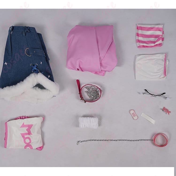 ホロライブ モココ・アビスガード 新衣装コスプレ｜元気キュートに決まる写真映えセット - 5枚目の画像