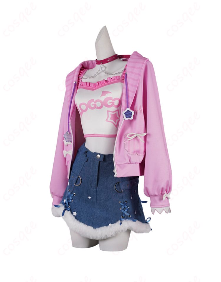 商品側面図 - 詳細な装飾とデザインが特徴のコスプレ衣装