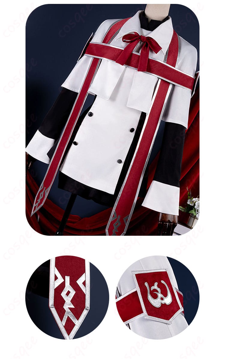 衣襟装飾の詳細 - 聖歌隊 コスプレ衣装 衣襟装飾の詳細