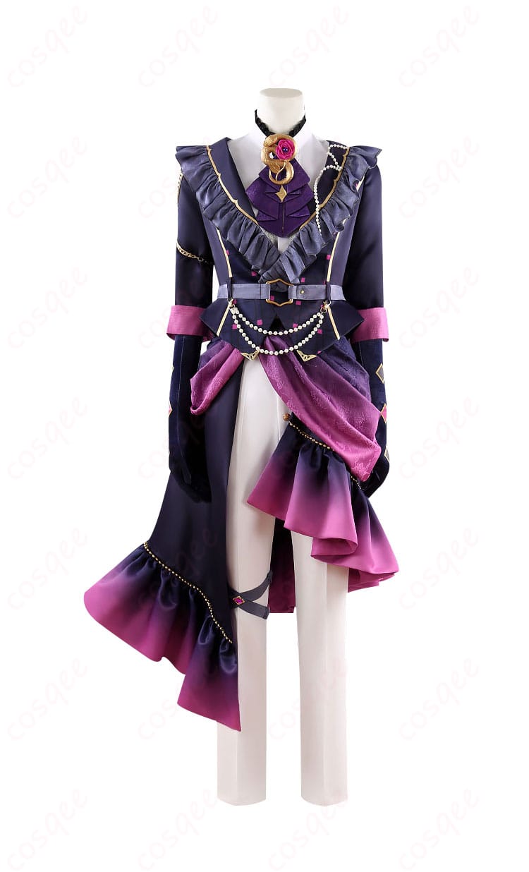 巴日和 コスプレ衣装 正面写真。傾慕の華衣装の全体像をチェック