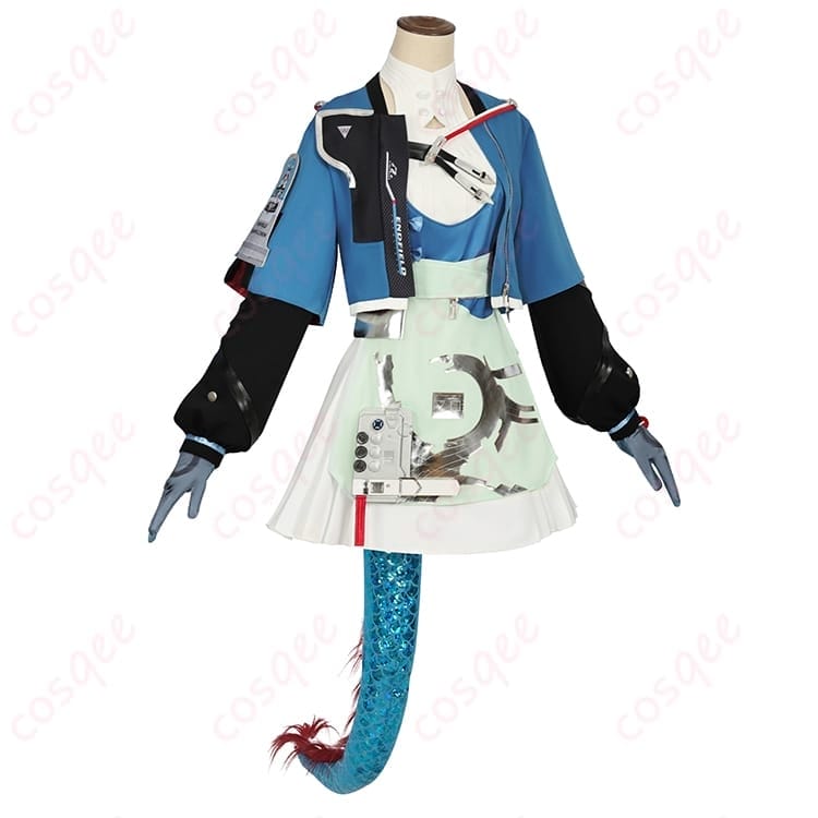 アークナイツ：エンドフィールドのチェン・センユーを端正に再現する近未来ミリタリー風コスプレ - 2枚目の画像