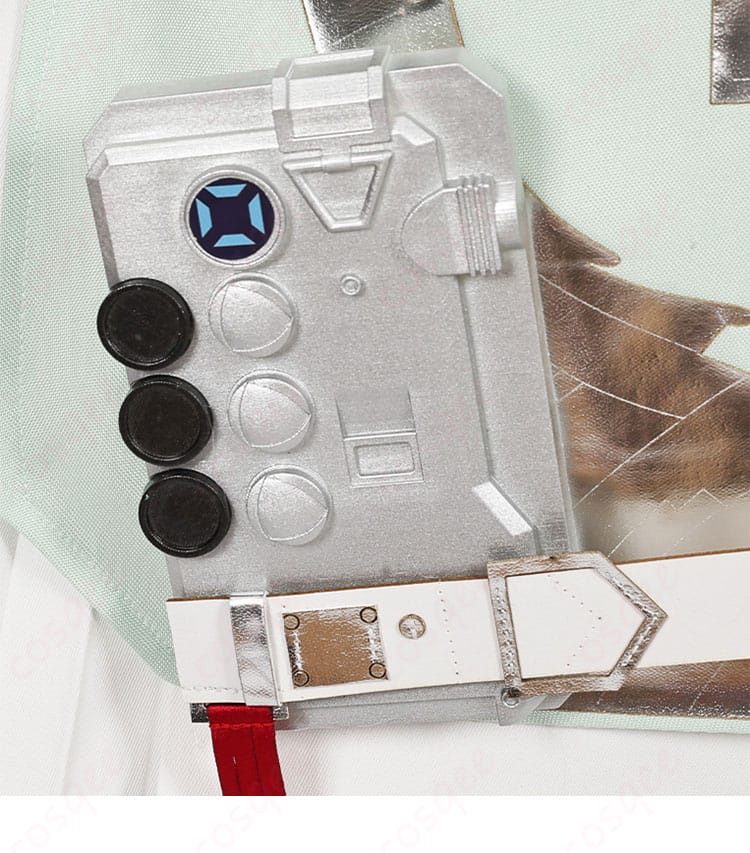 アークナイツ チェン・センユー コスプレ衣装 スカートの装飾細部 美しい刺繍