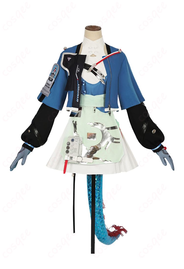 アークナイツ チェン・センユー コスプレ衣装 正面画像 高再現度のデザイン