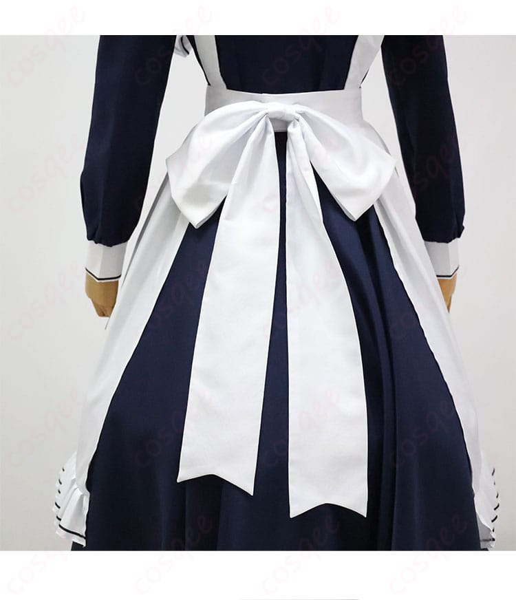 エプロン背面のリボンディテール - 四季ナツメのメイド服エプロン部分のディテール